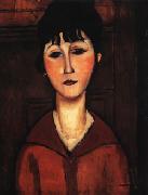 Amedeo Modigliani Ritratto di ragazza (Portrait of a Young Woman) Spain oil painting reproduction